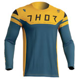 Thor Prime Rival Jersey Teal/Yellow
