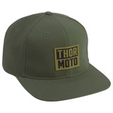 Thor Built Snapback Hat Army