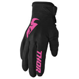 Thor Women's Sector Gloves Black/Pink