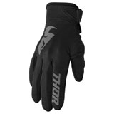 Thor Youth Sector Gloves Black/Grey