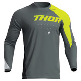 Thor Youth Sector Edge Jersey Grey/Acid