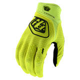 Troy Lee Youth Air Gloves Flo Yellow