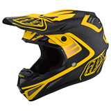 Troy Lee SE4 Flash Carbon MIPS Helmet Black/Yellow