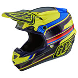 Troy Lee SE4 Speed Composite MIPS Helmet Yellow/Grey