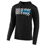 Troy Lee Yamaha Checkers Hooded Sweatshirt Charcoal Heather