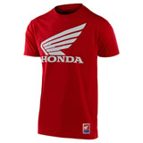 Troy Lee Honda Wing T-Shirt Red