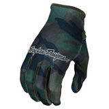 Troy Lee Flowline Brushed Camo Gloves Army