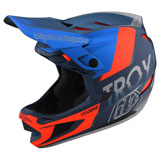 Troy Lee D4 Qualifier Composite MIPS MTB Helmet Slate/Red