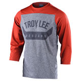 Troy Lee Ruckus Arc MTB Jersey Red Clay