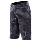 Troy Lee Ruckus MTB Shorts with Liner Spray Camo Black