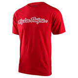 Troy Lee Signature T-Shirt Red