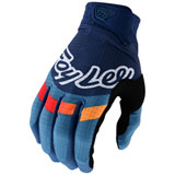 Troy Lee Air Pinned Gloves Blue