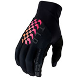 Troy Lee Flowline Flipped Gloves Black