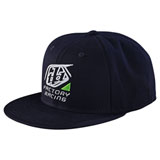 Troy Lee Factory Icon Snapback Hat Navy