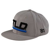 Troy Lee Speed Snapback Hat Grey