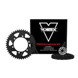 Vortex V3 HFRA Hyper Fast 520 Conversion Street Kit Black Anodized Chain
