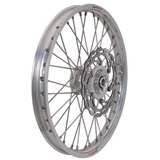 Warp 9 Complete Wheel Kit - Front Silver Rim/Silver Hub/Silver Spokes and Nipples