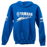 Yamaha Youth Racing Logo Hooded Sweatshirt Blue