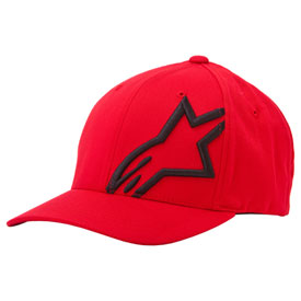 Alpinestars Corp Shift 2 Stretch Fit Hat Small/Medium Red/Black