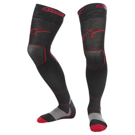 Alpinestars Long Tech MX Thick Socks Size 10-13 Red/Black