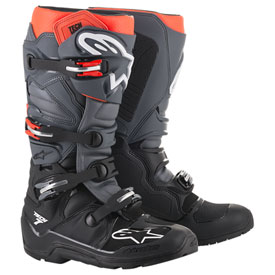 Alpinestars Tech 7 Enduro Boots Size 13 Black/Red/Grey