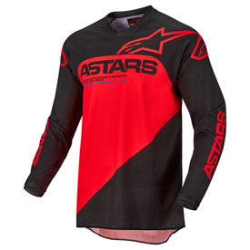 Alpinestars Racer Supermatic Jersey Large Black/Bright Red