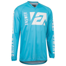 Answer Racing Youth Syncron Merge Jersey Large Astana Blue/White