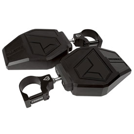 Assault Industries UTV Aviator Side Mirror Set with Clamps 2" Black