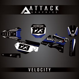 Attack Graphics Custom Velocity Complete Bike Graphics Kit