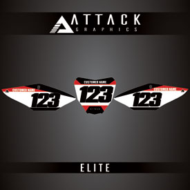 Attack Graphics Elite Number Plate Backgrounds