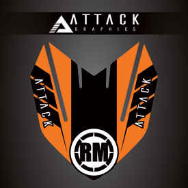 Attack Graphics Renegade Front Fender Decal