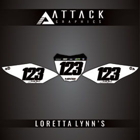 Attack Graphics Loretta Lynn's Standard Number Plate Backgrounds