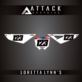 Attack Graphics Loretta Lynn's Standard Number Plate Backgrounds