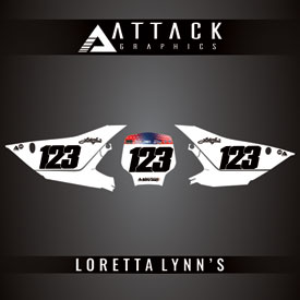 Attack Graphics Loretta Lynn's Standard Number Plate Backgrounds