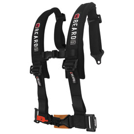 Beard 5-Point Safety Harness with Latch & Link Buckle  Black