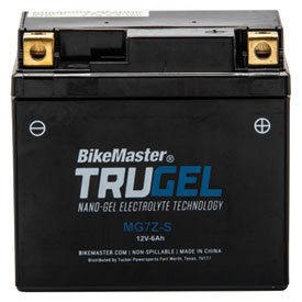 BikeMaster TruGel No Maintenance Battery MG7ZS