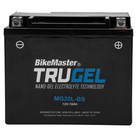 BikeMaster TruGel No Maintenance Battery MG20LBS