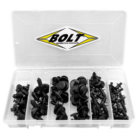 Bolt Nylon Rivet Assortment 120 Piece Kit