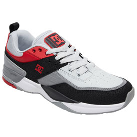 DC E. Tribeka Shoes Size 10 Black/Athletic Red/Battleship