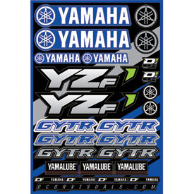 D’Cor Visuals Yamaha YZF Decal Sheet