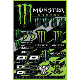 D’Cor Visuals Monster Energy Decal Sheet