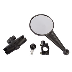 Double Take Universal Enduro Mirror Kit for Handlebars with 7/8" Mounting Location