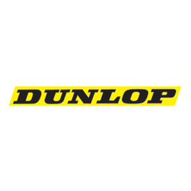 Factory Effex Logo Stickers, Dunlop 8.5" Yellow