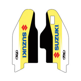 Factory Effex OEM Lower Fork Decal  Yellow