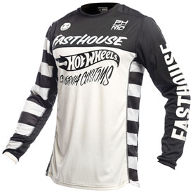 FastHouse Grindhouse Hot Wheels Jersey XX-Large White/Black