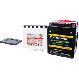 Fire Power Maintenance Free Battery with Acid CTX14AHBS