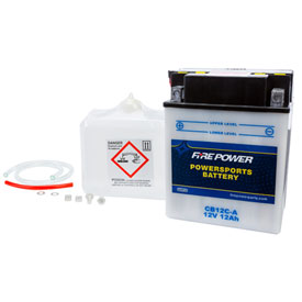 Fire Power Standard Battery with Acid CB12CA