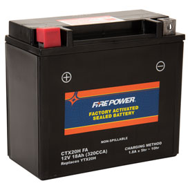 Fire Power Factory Activated Sealed Battery CTX20H