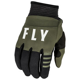 Fly Racing Youth F-16 Gloves 2023 X-Small Olive Green/Black