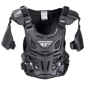Fly Racing Revel Offroad CE Roost Guard Adult Black